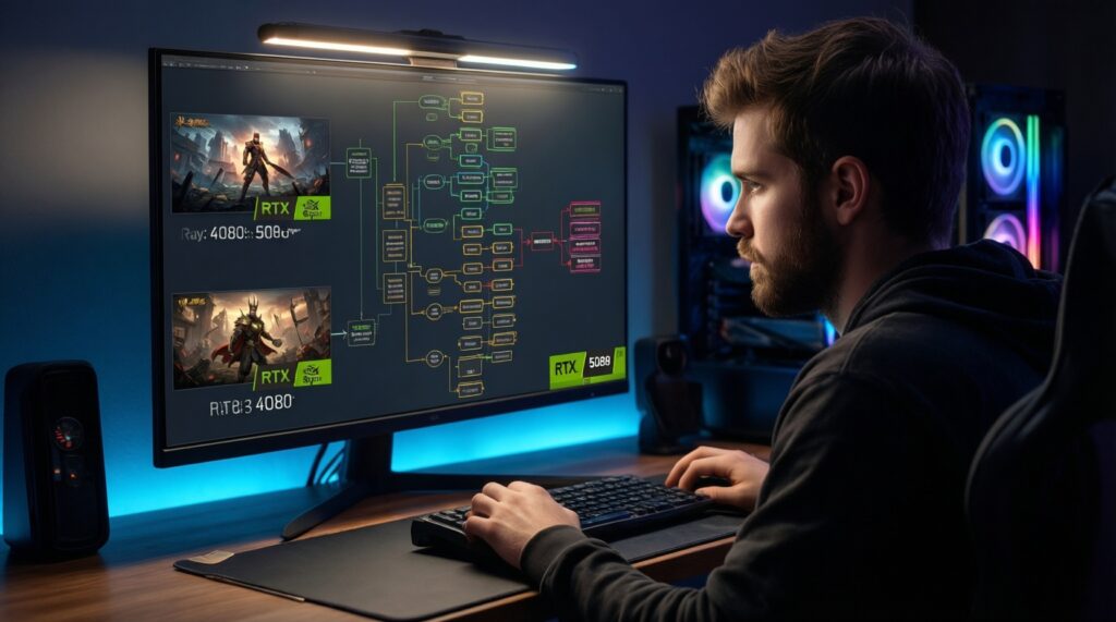 RTX 40/50 vs RX 7000/8000: стоит ли апгрейд ради трассировки лучей - иллюстрация