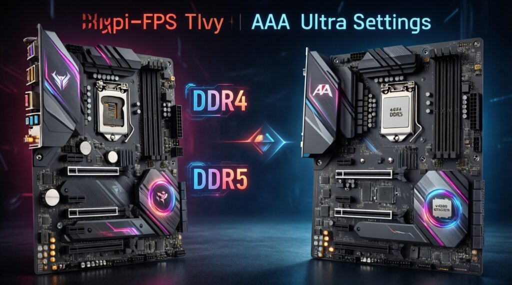 DDR4 vs DDR5 в играх: есть ли смысл переплачивать и на каких платформах - иллюстрация