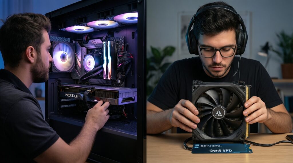 PCIe 4.0 vs 5.0 для видеокарт и SSD: мифы, реальность и замеры - иллюстрация