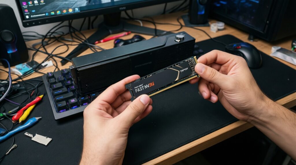 SSD для игр: SATA vs NVMe - влияет ли на загрузки и стриминг текстур - иллюстрация