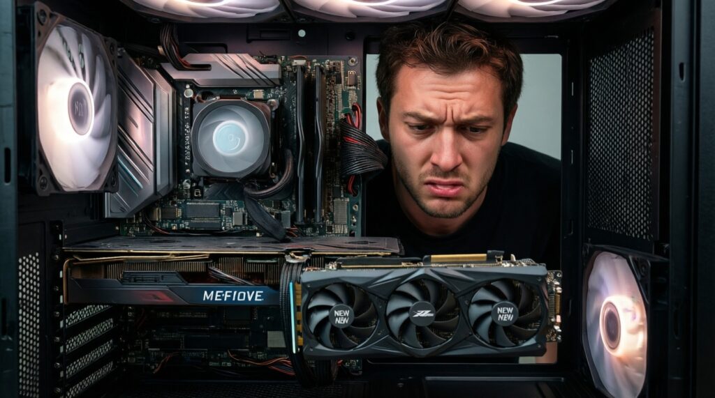 Эволюция апгрейда: что менять первым - GPU, CPU, RAM или монитор, чтобы почувствовать разницу - иллюстрация