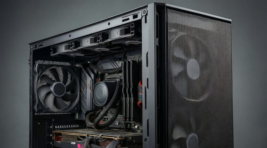 Тихий игровой ПК: как выбрать корпус, вентиляторы и настроить кривые без потери производительности - иллюстрация
