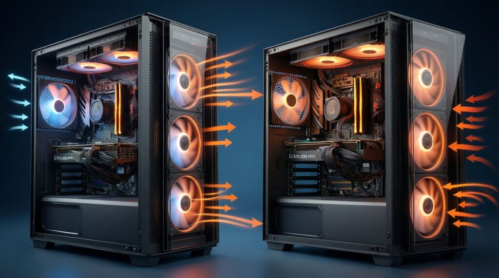 Мини-ПК/ITX vs полноразмерный ATX: компромиссы по температуре, шуму и апгрейду - иллюстрация