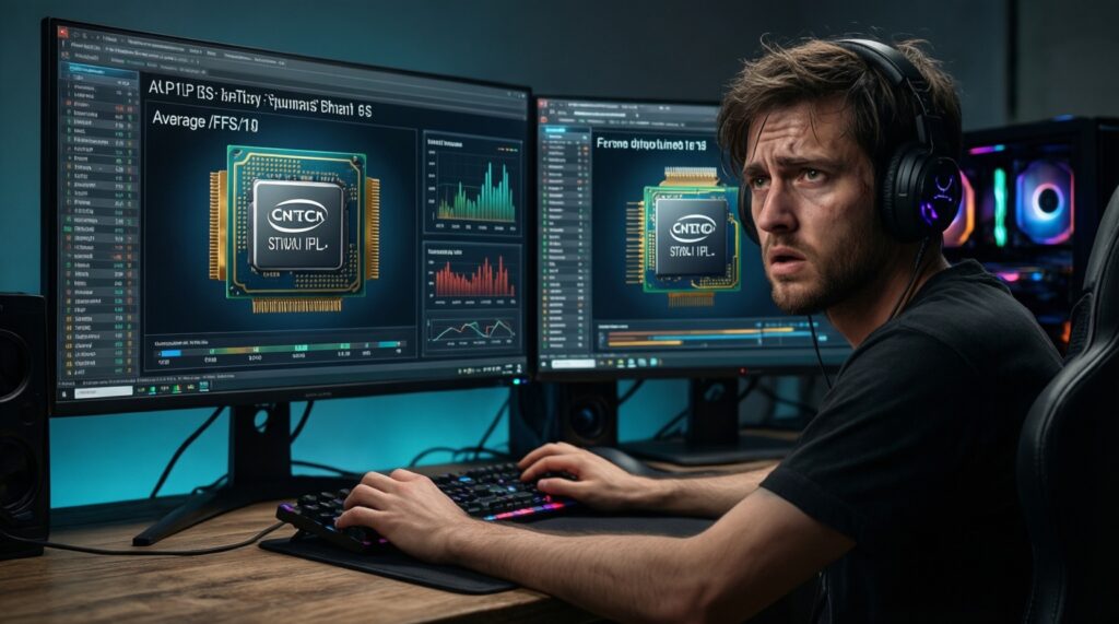 AMD vs Intel в играх: что важнее - FPS, 1% low или энергоэффективность - иллюстрация