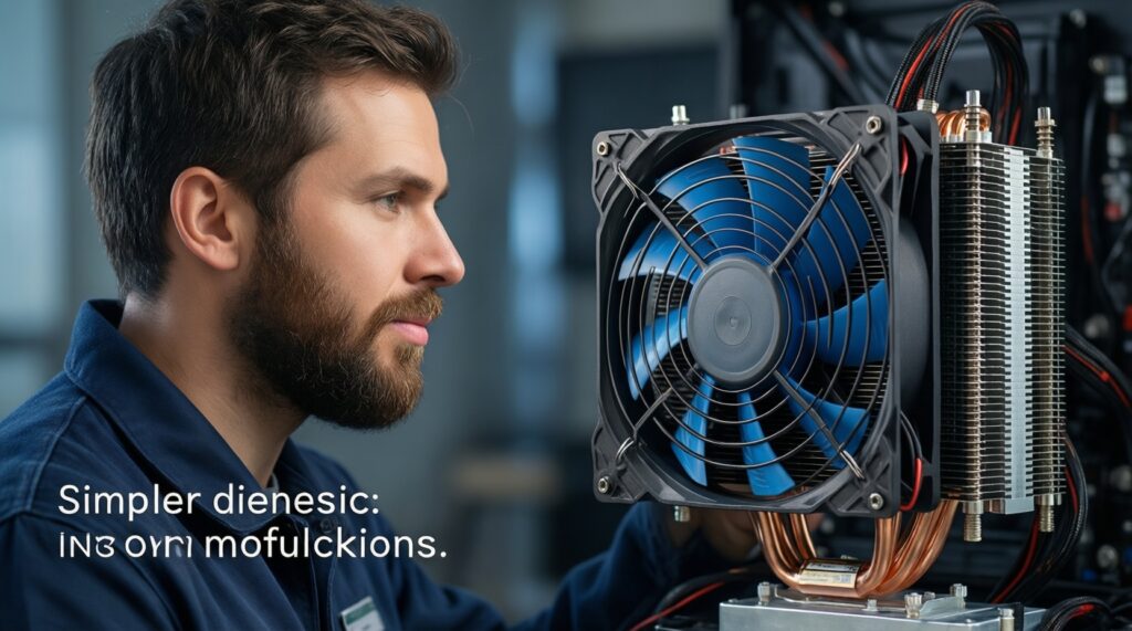 Воздушное охлаждение vs СЖО: тишина, температуры, риск и обслуживание - иллюстрация