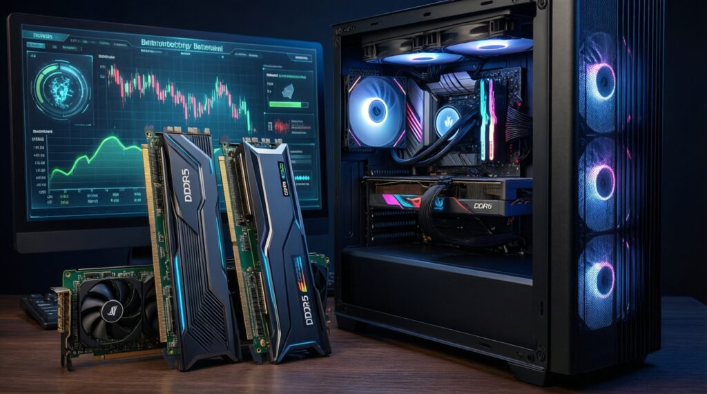 DDR4 vs DDR5 в играх: когда разница заметна, а когда - маркетинг - иллюстрация