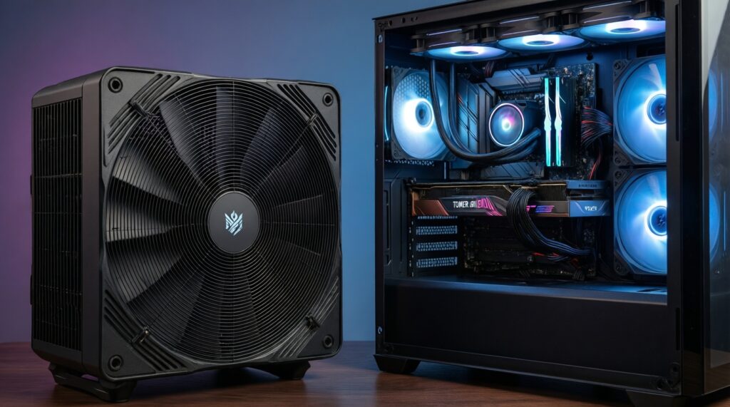 Воздушное охлаждение vs СЖО: где реальный профит, а где только эстетика - иллюстрация