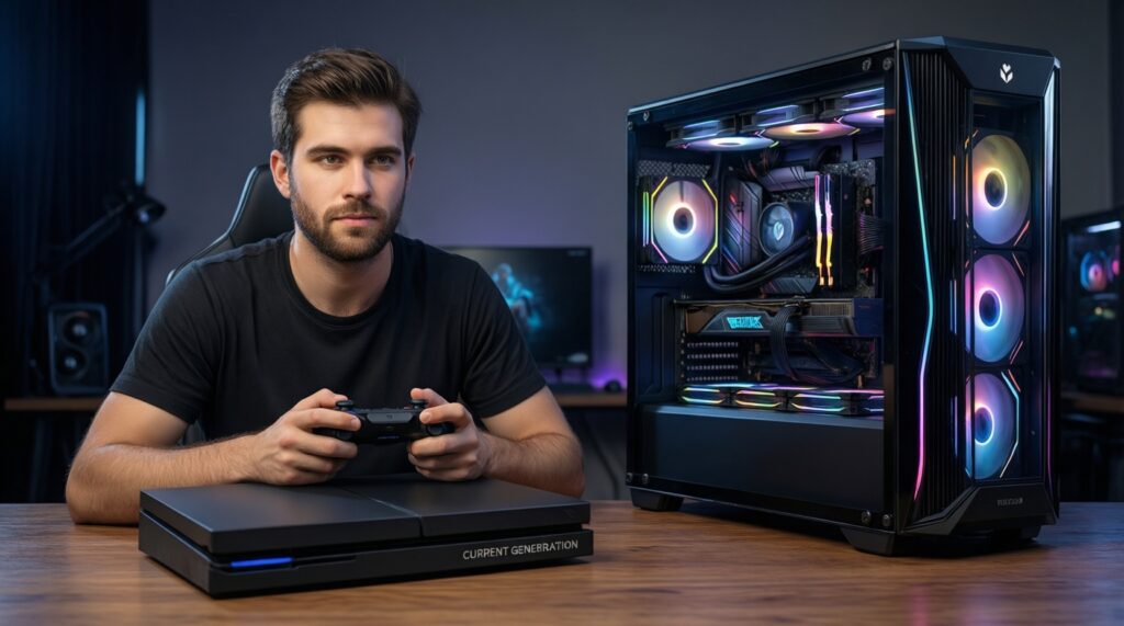 Консоль vs ПК: честный разбор стоимости владения и качества графики по поколениям - иллюстрация