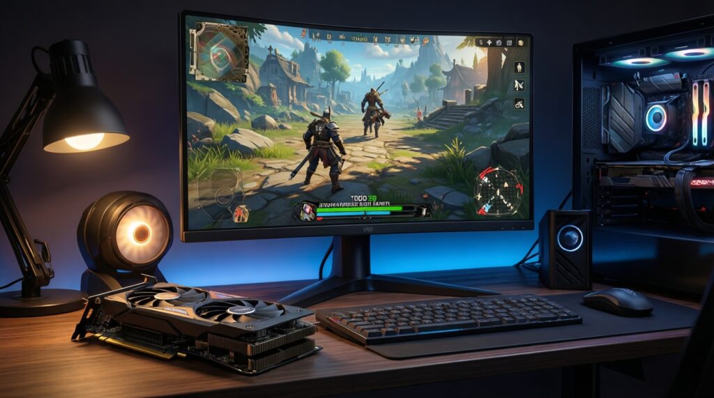 Сколько VRAM нужно в 2026: 8/12/16/24 ГБ - разбор по жанрам и настройкам - иллюстрация