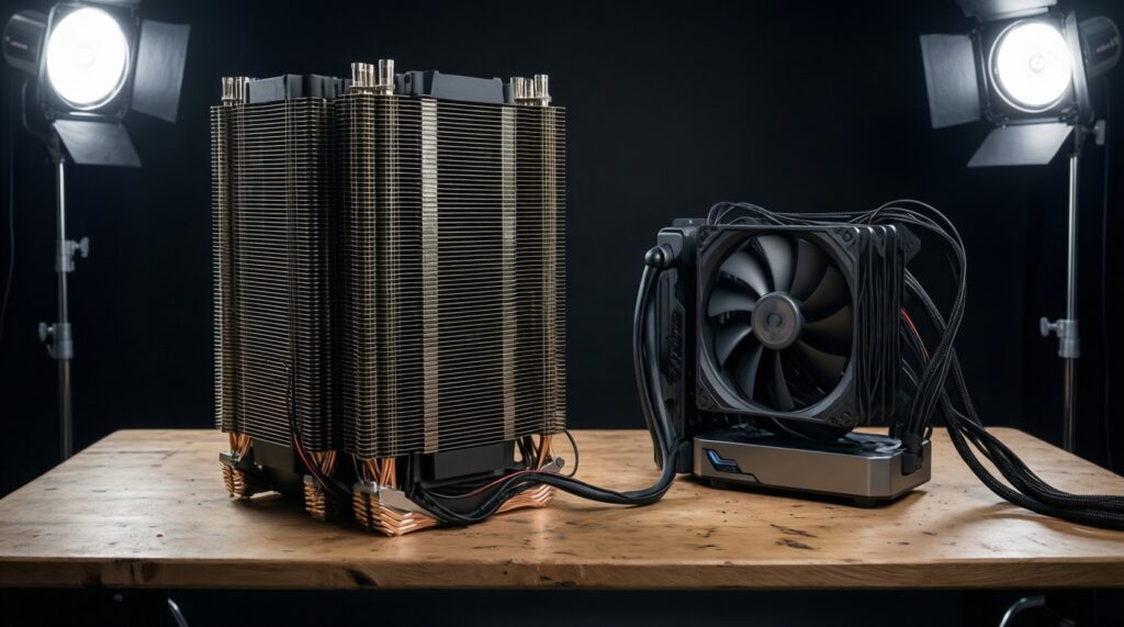 Воздушное охлаждение vs СЖО: что надежнее, тише и выгоднее на дистанции - иллюстрация