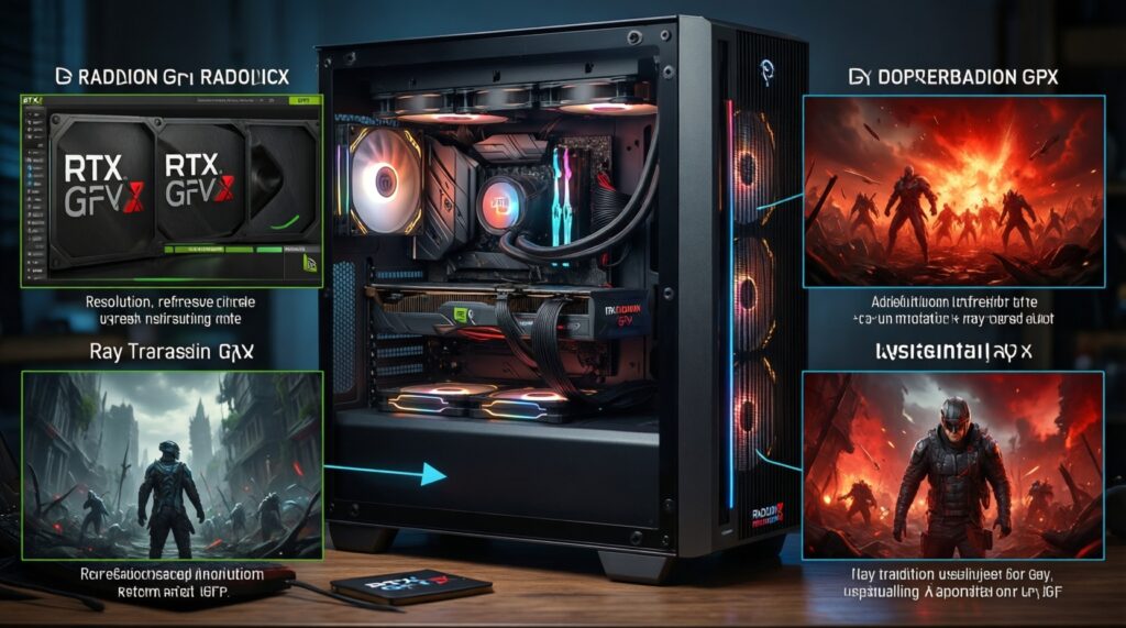 RTX vs Radeon: за что вы платите в 2026 - драйверы, технологии или сырой fps? - иллюстрация