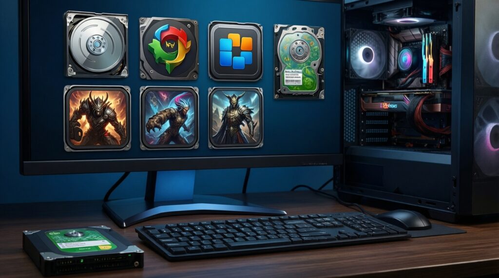 Игровые SSD: SATA vs NVMe Gen4/Gen5 - где ускорение загрузок реально ощущается - иллюстрация