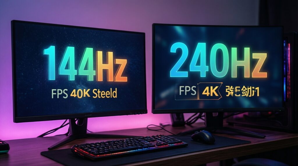 Монитор как апгрейд: 1080p/1440p/4K и 144-240 Гц - что дает больше 