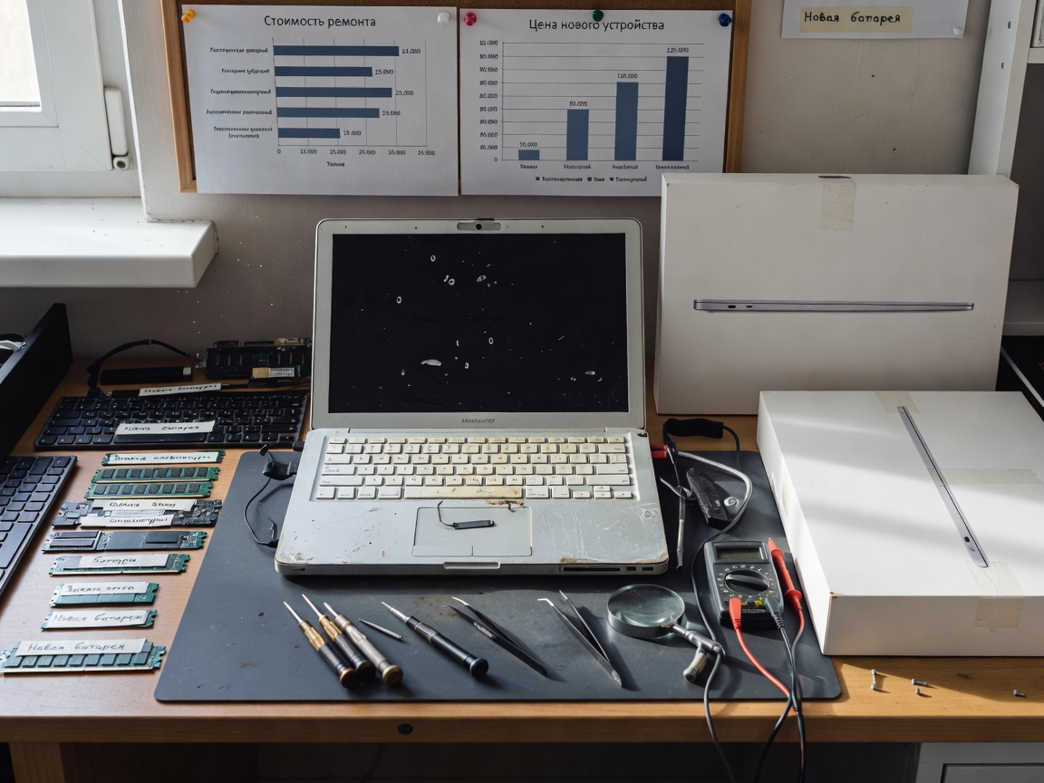 Ремонтировать или покупать новый: когда восстановление старого MacBook действительно выгоднее замены